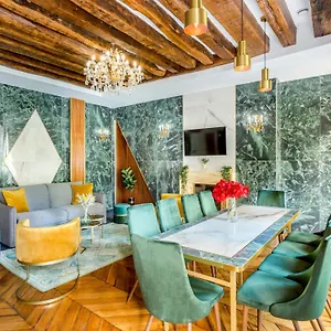Luxury 3 Bedrooms 3 Bathrooms In Le Marais Appartement